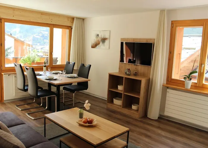 Haus Les Melezes C Апартаменты Церматт